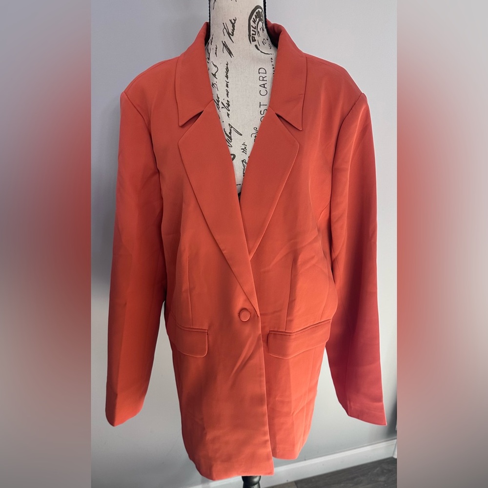 NWT Women's Rust Blazer - Picture 2 of 13